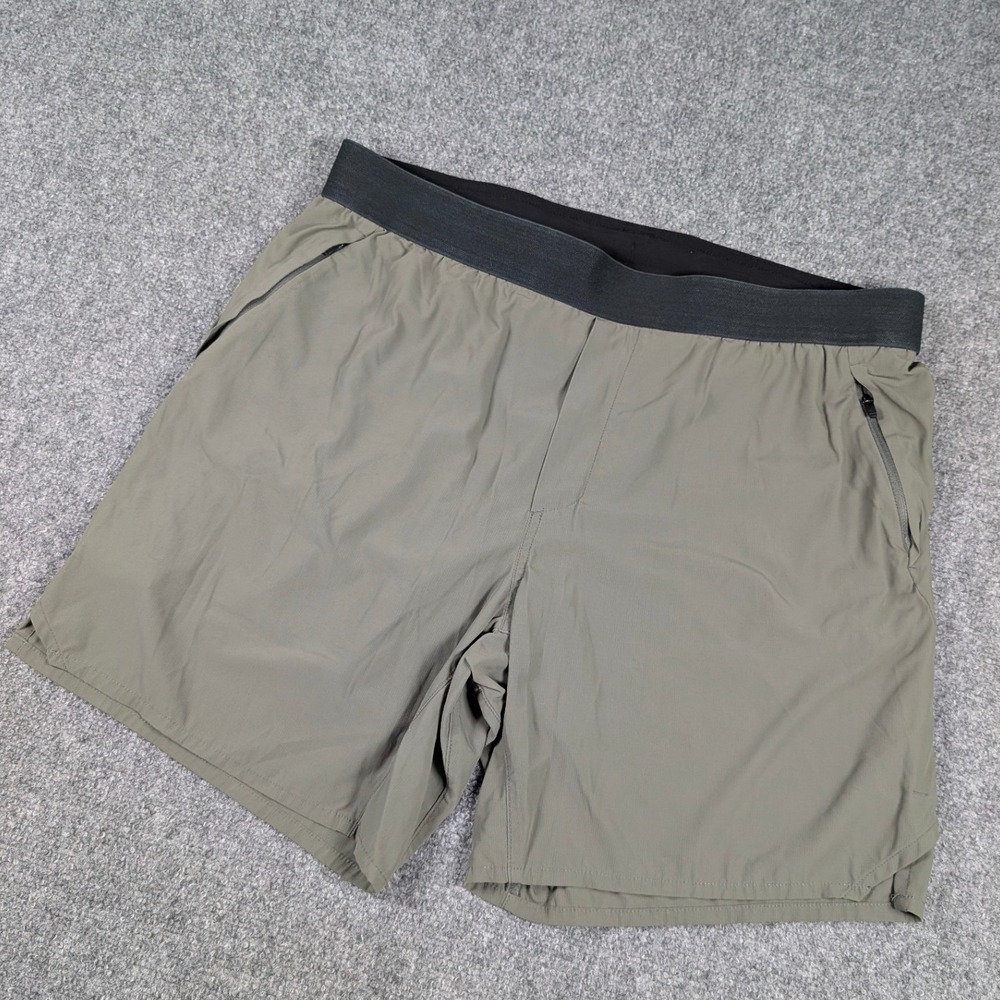 Ten Thousand Tactical Short Mens XL Green 7" Inseam Lined Training Gym TTSH006V1
